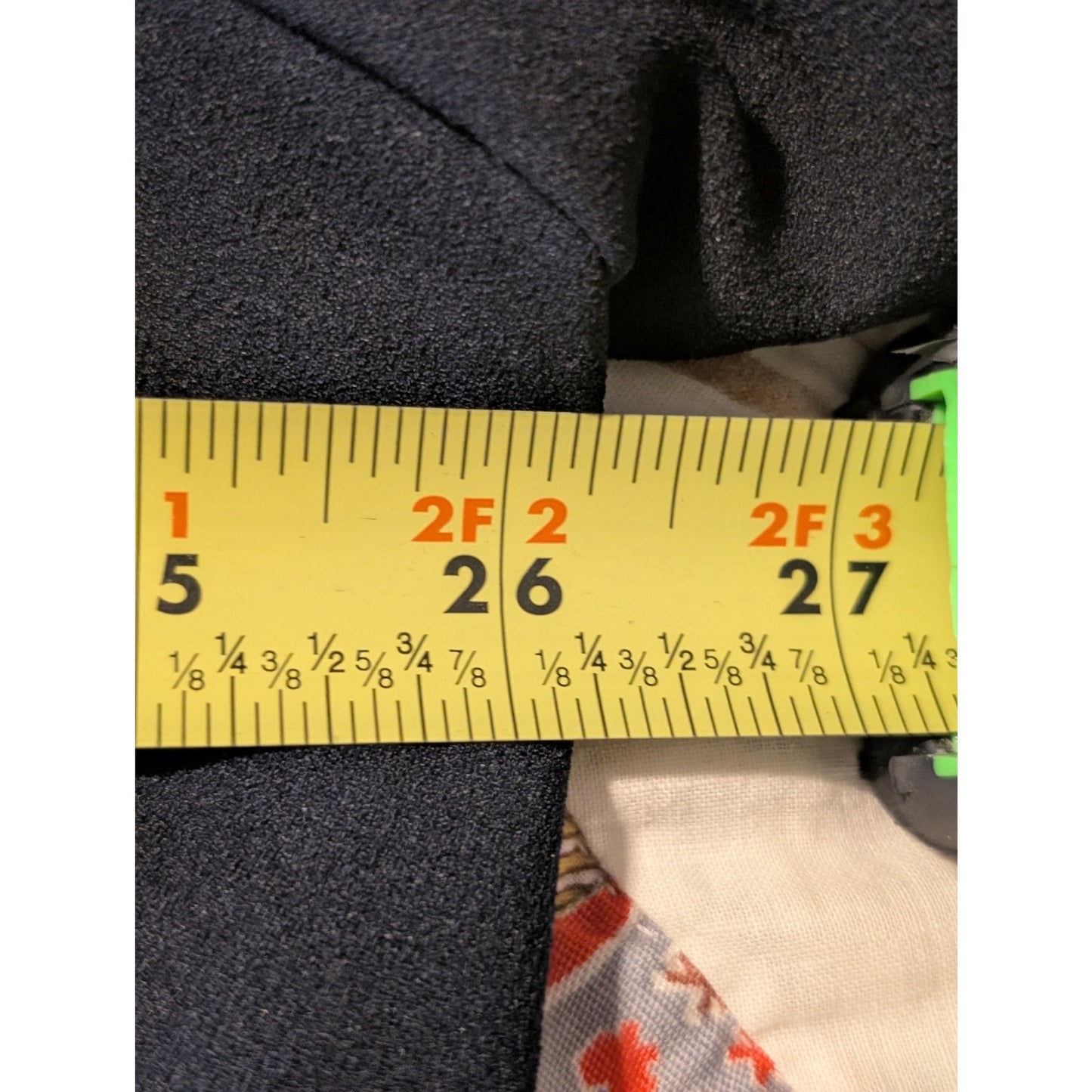 TOMMY HILFIGER Navy Stretch Zippered Ruffled Scuba Crepe Dress Womens Sz 22W