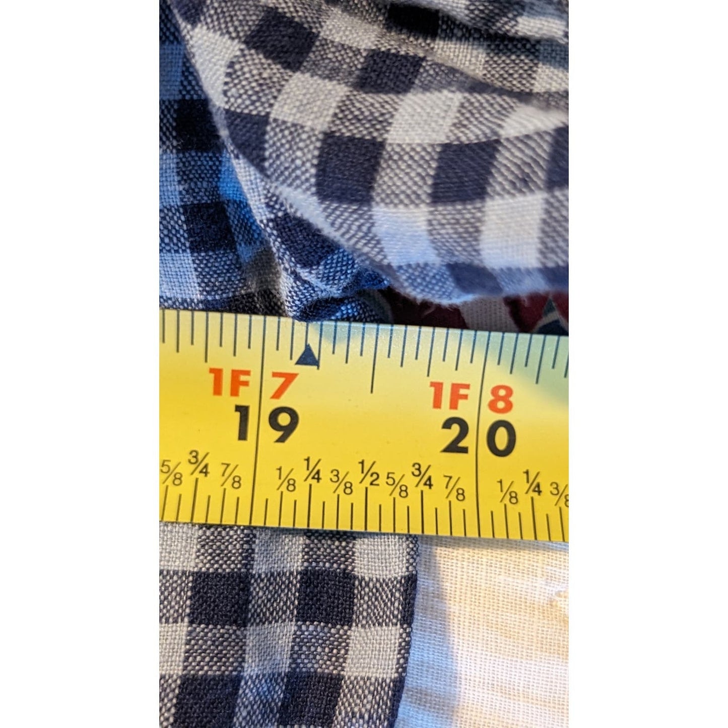 Sundance Ziri 100% Linen Blue Gingham Cinch Back Jacket Womens Sz S (4-6)