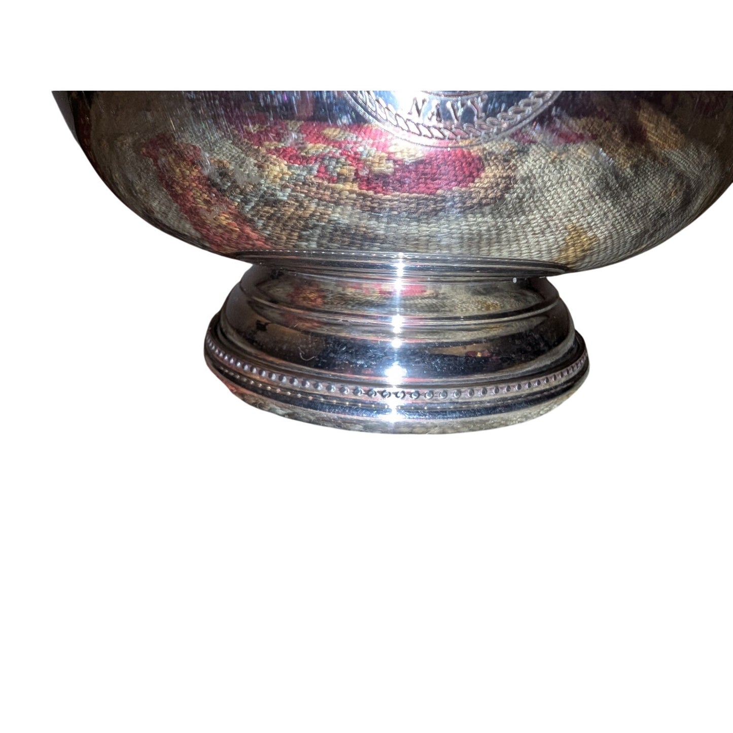 Salisbury Pewter Revere Bowl Images of America United States Navy Engraved