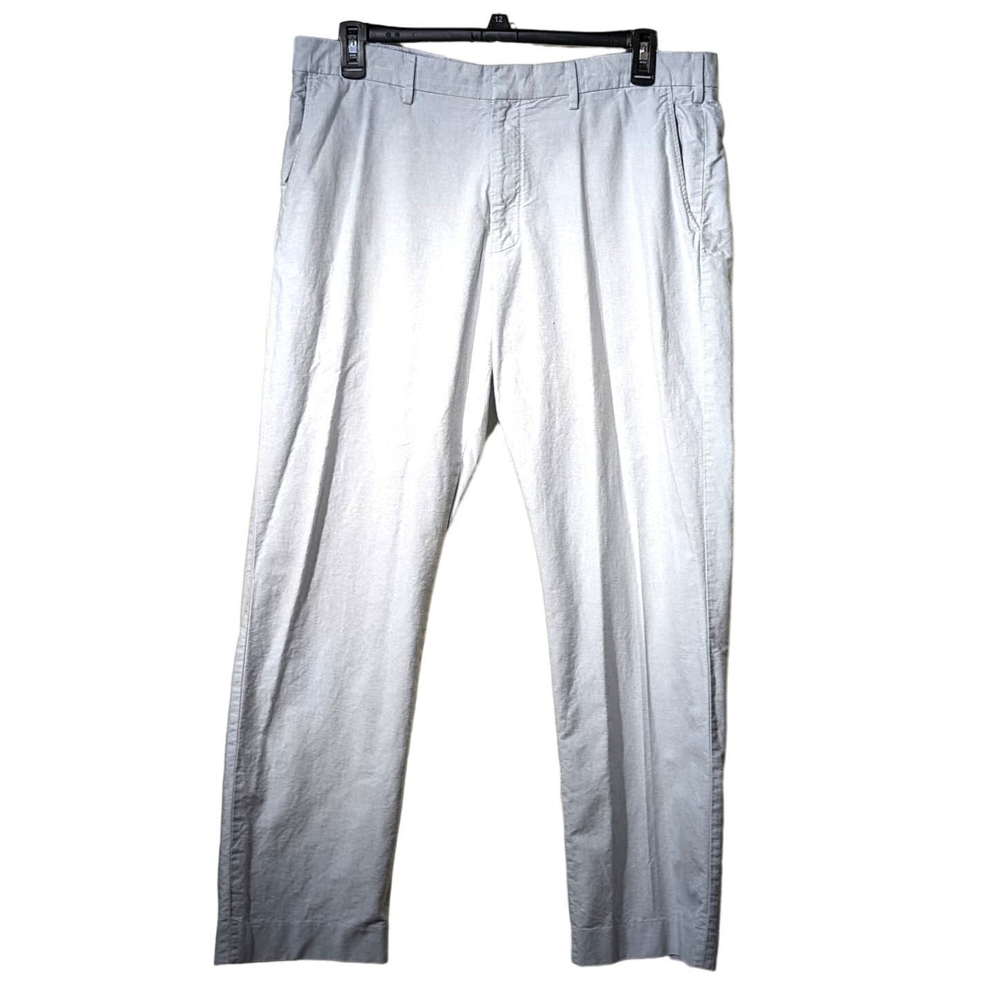 J. Crew Bowery Classic Fit 100% Cotton Light Blue Lightweight Pant Mens 38/32