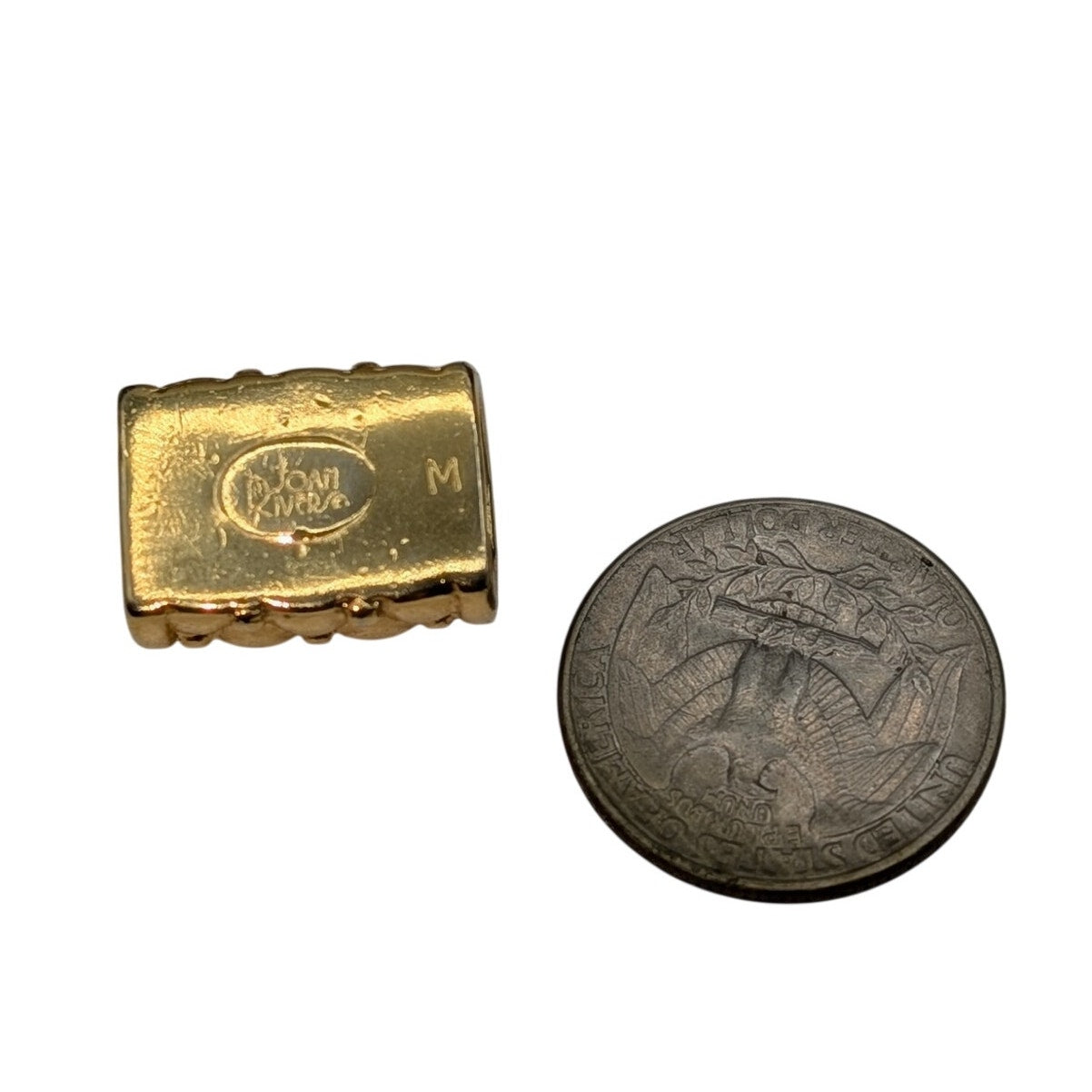 Joan Rivers Gold Tone Slide Pendant