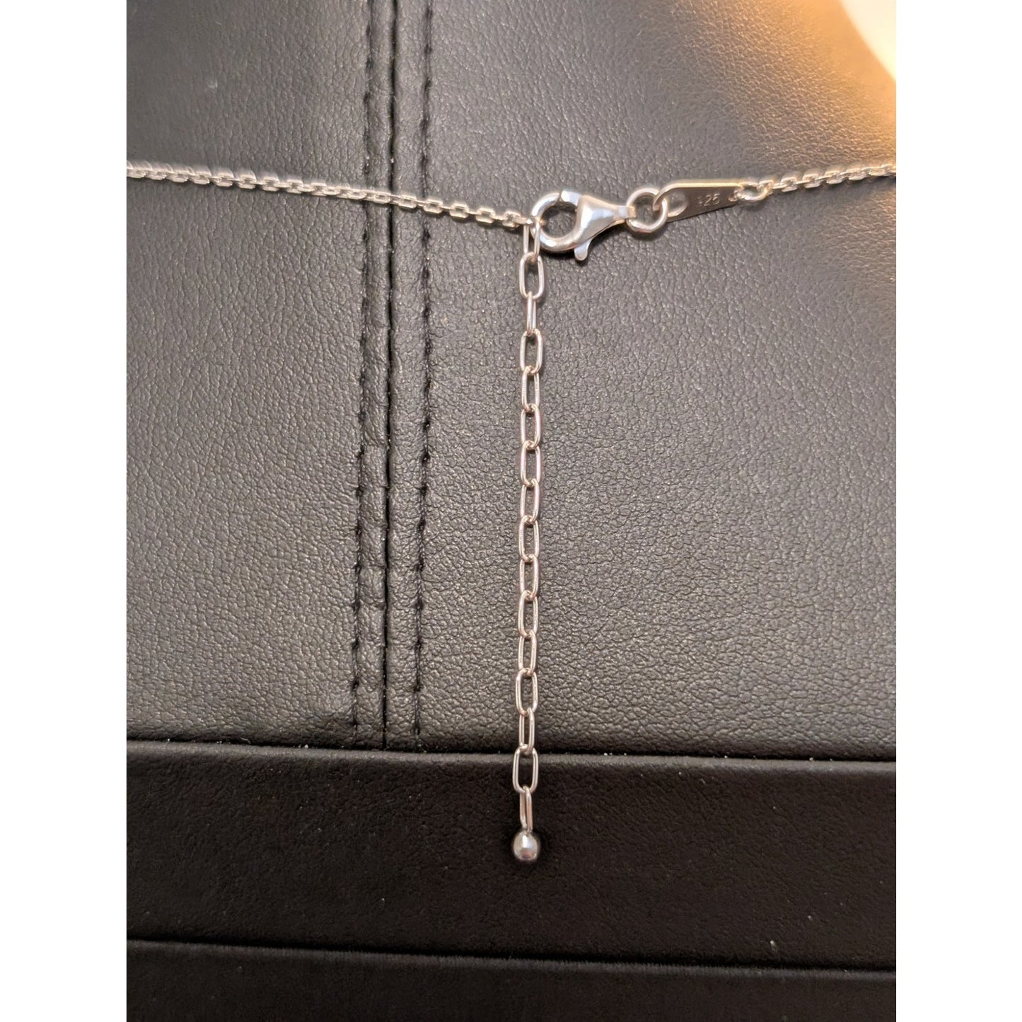 Signed Daniel K DANI 'Clover' Drop Sterling Silver Earrings & Necklace Set