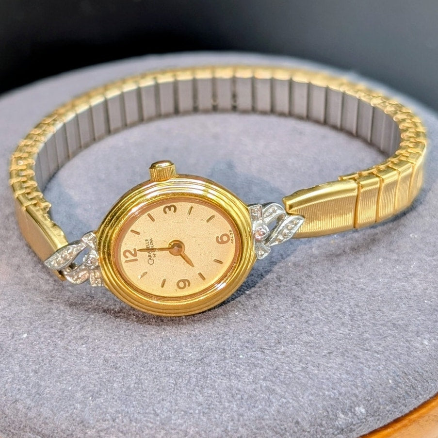 Vintage BULOVA Caravelle Gold Tone Women's Watch