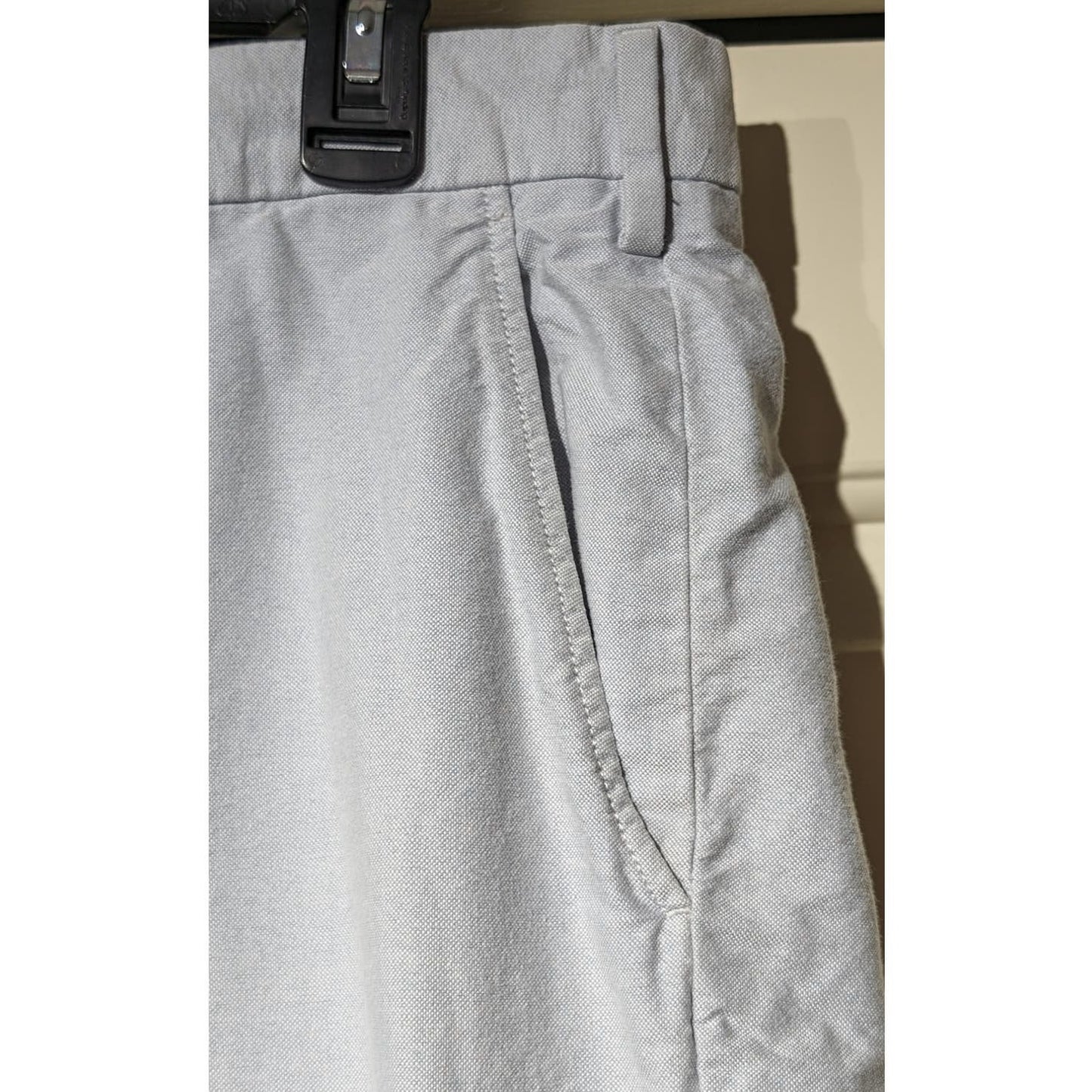 J. Crew Bowery Classic Fit 100% Cotton Light Blue Lightweight Pant Mens 38/32