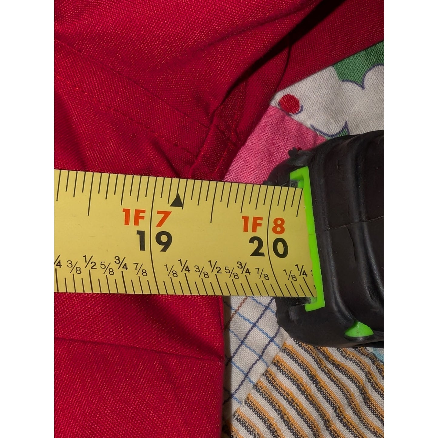 Chico's No-Iron Deep Pink Button Front Curved Hem 100% Cotton Shirt Size S/4