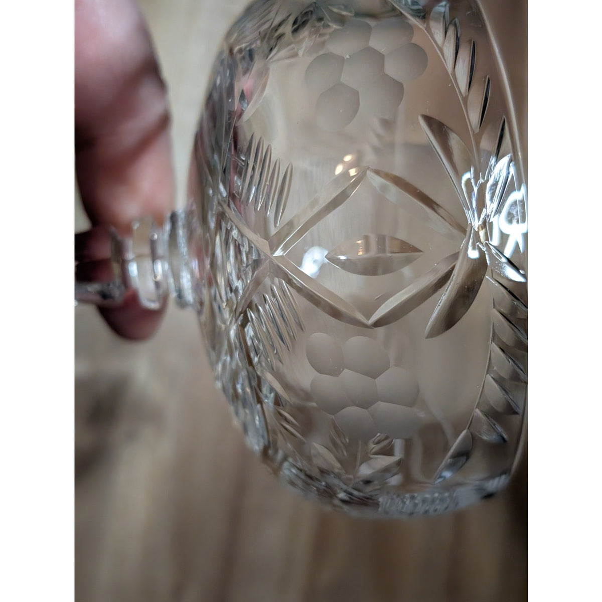 Vintage Libbey Rock Sharpe Villars Pattern Champagne Coupe Glass Set of 6