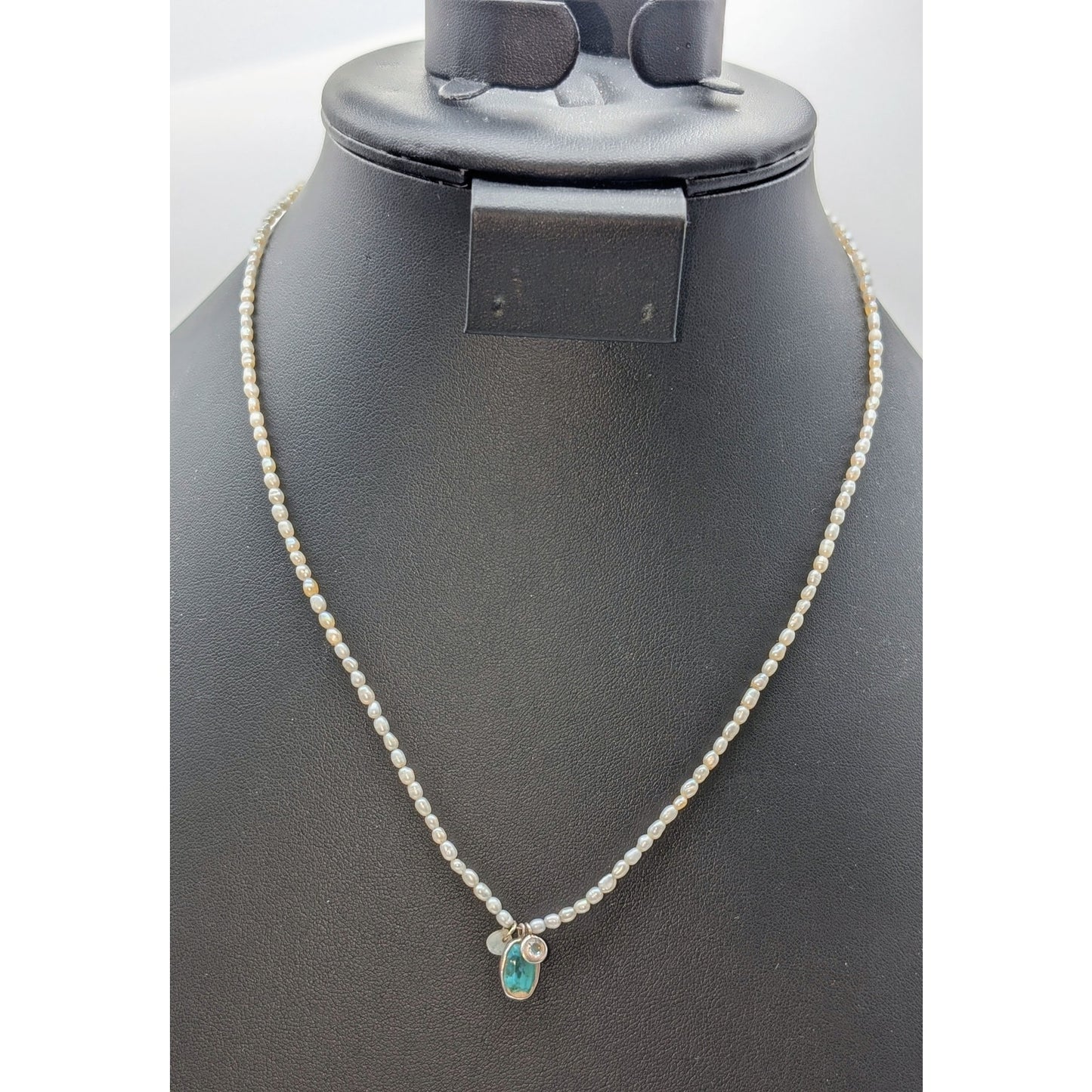 Silpada Clear Skies 925 Sterling Silver Pearl 16"-18" Necklace