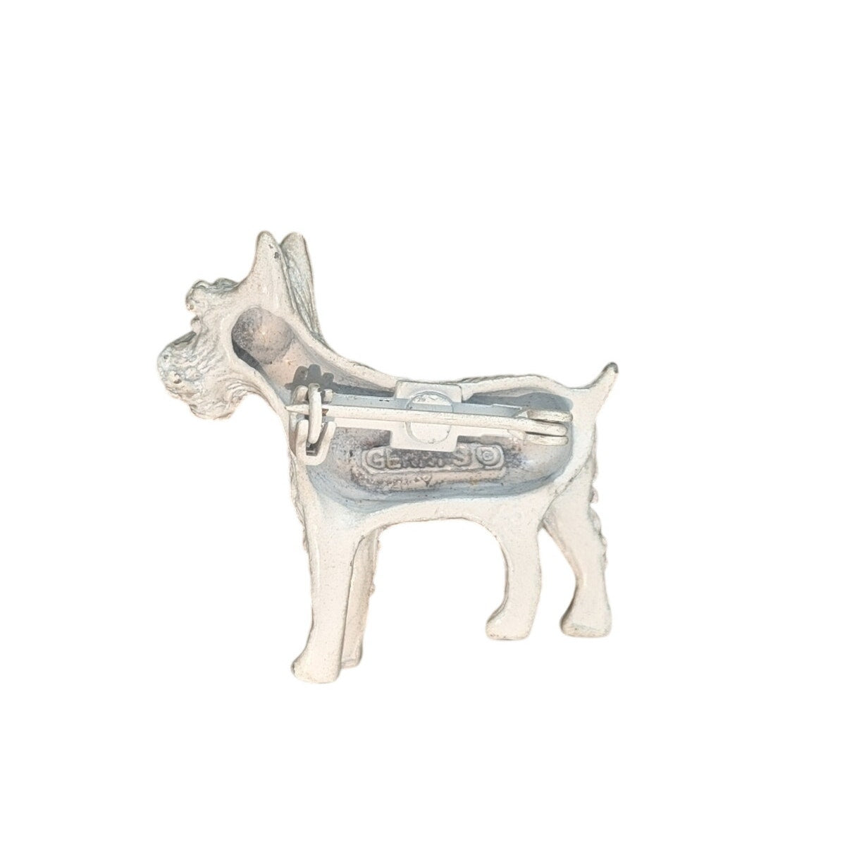 Vintage 50s Gerrys Scottie Dog Brooch Pin