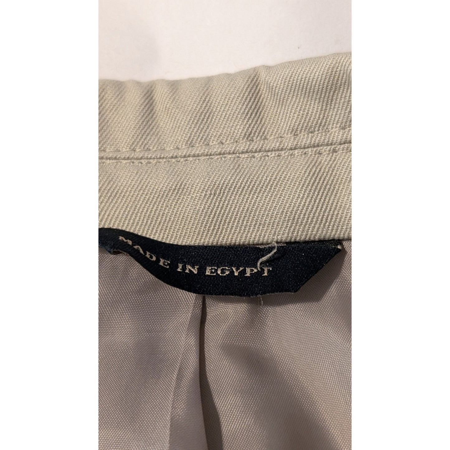 Banana Republic Men's Made in Egypt Tan Cotton Linen Blend Sports Coat Size 38R