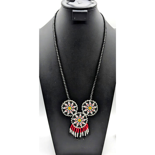 Native American Hand Made Beaded Necklace