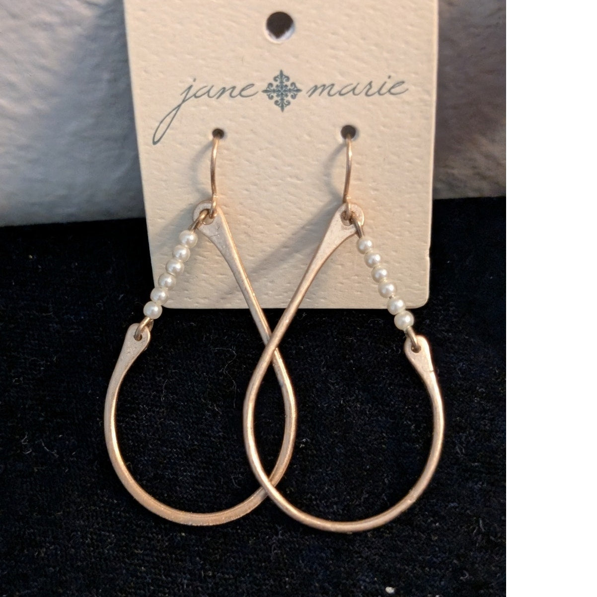 Lot of Eight Pair Gold Tone Pierced Earrings