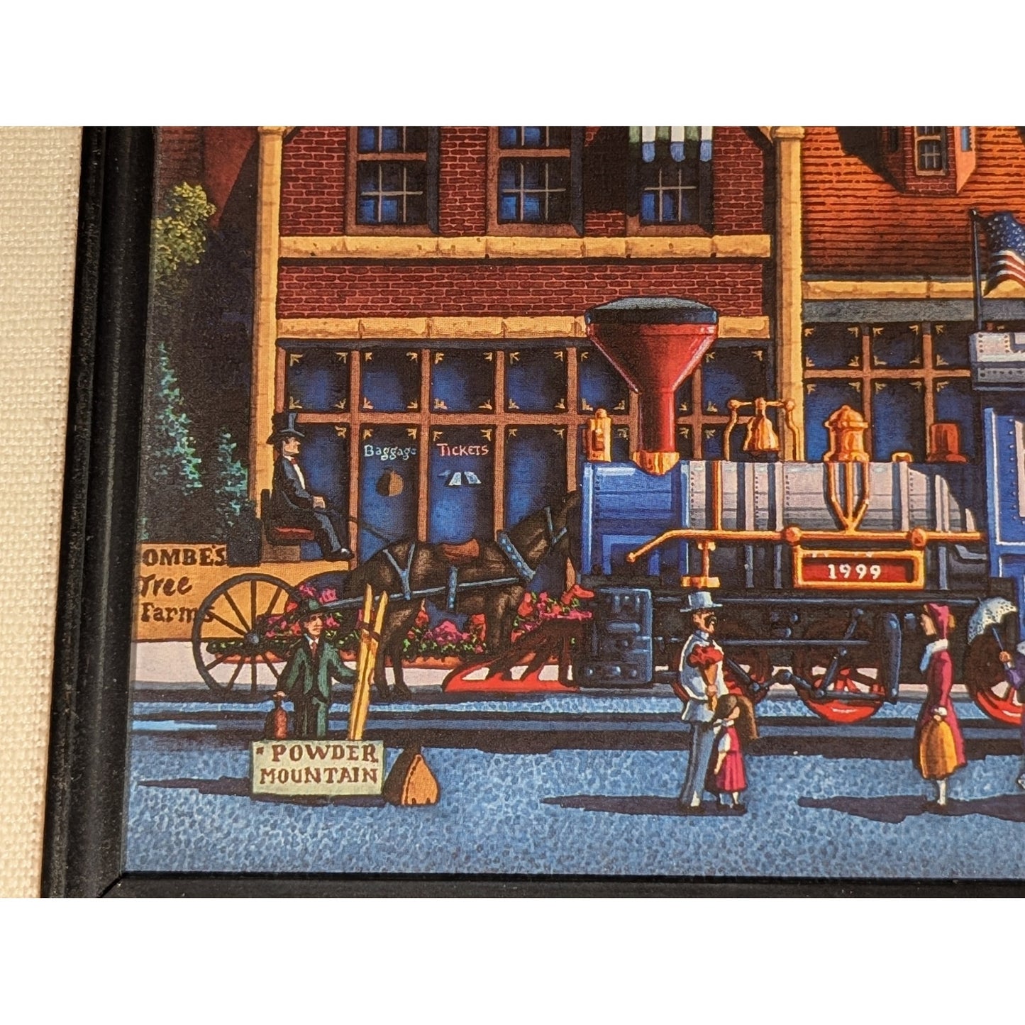Ogden Vintage 1999 Framed Art