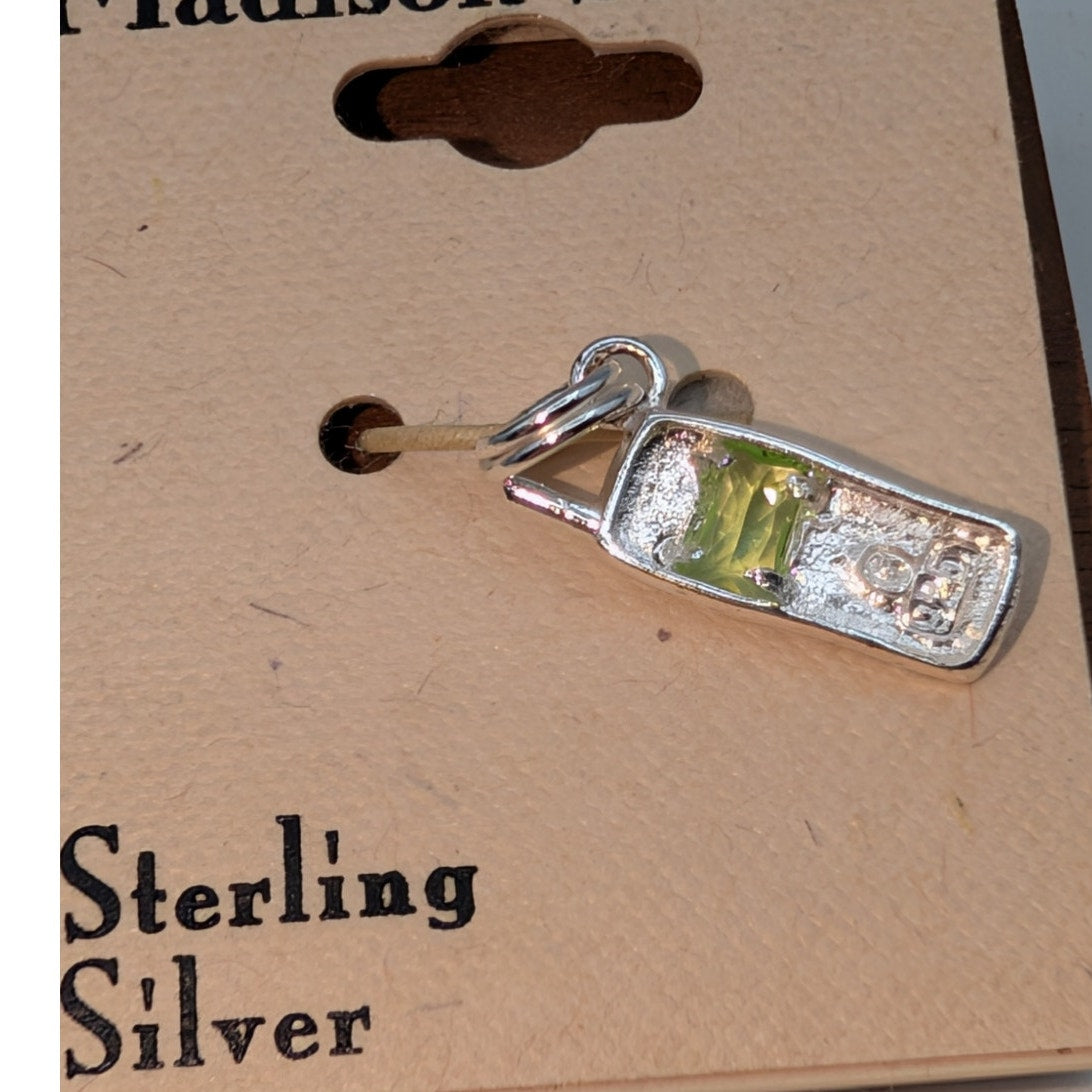 Vintage NWT Madison Studio Sterling Silver Mobile Phone Charm/Pendant