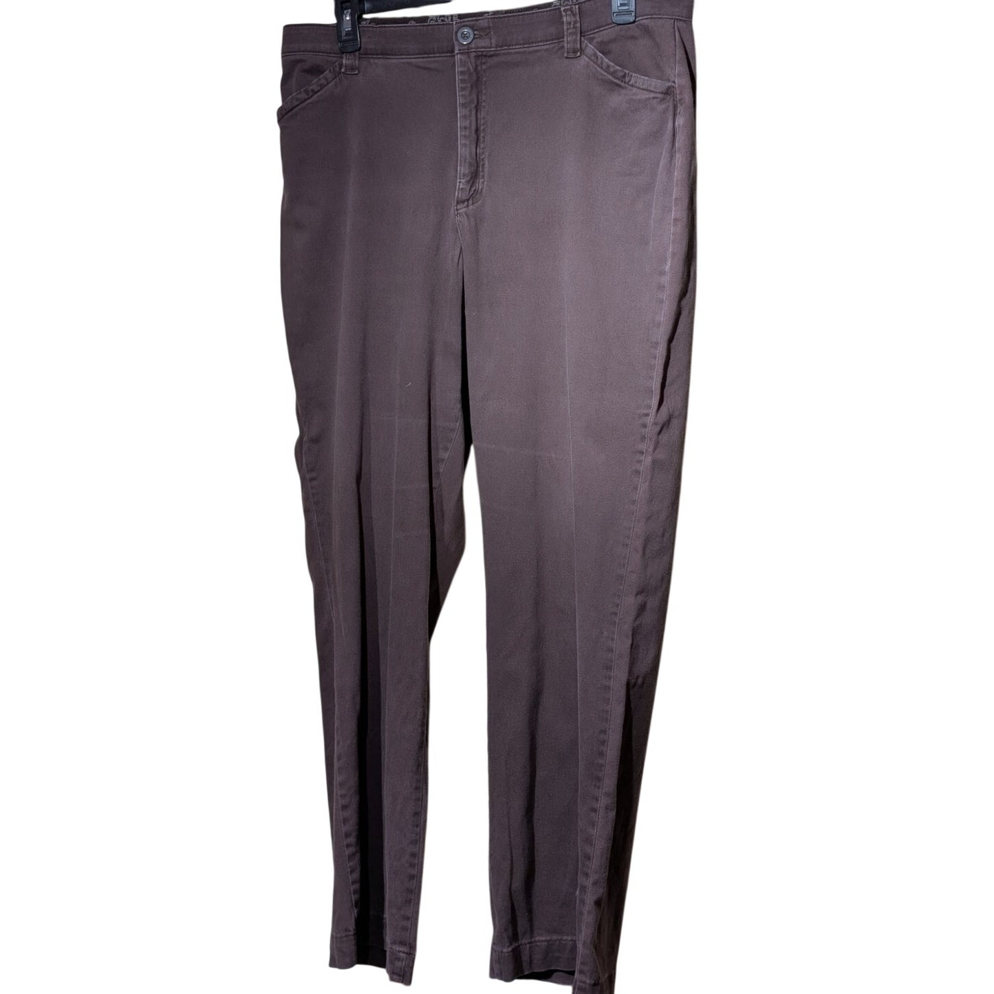 Lee Comfort Waistband Stretch Brown Jean Womens Size 18