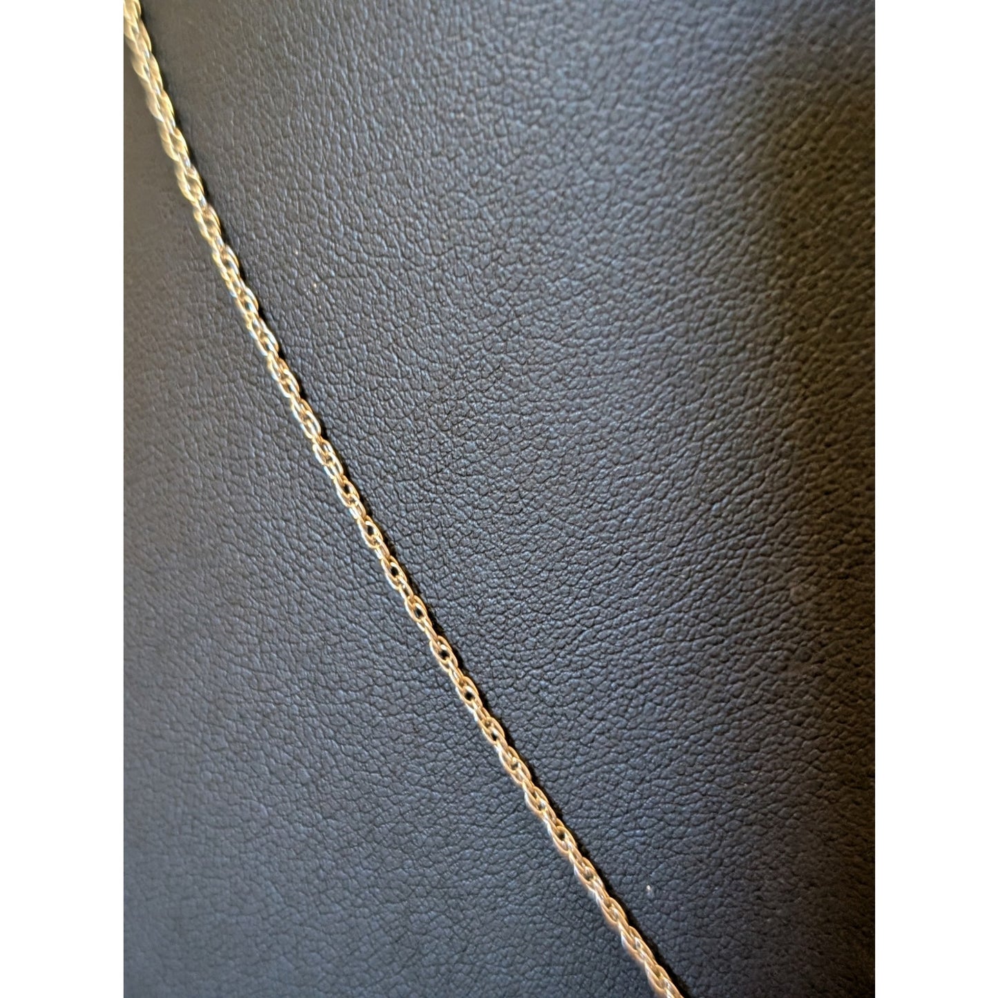 18" Sterling Silver Two Woven Strands Pendant Necklace