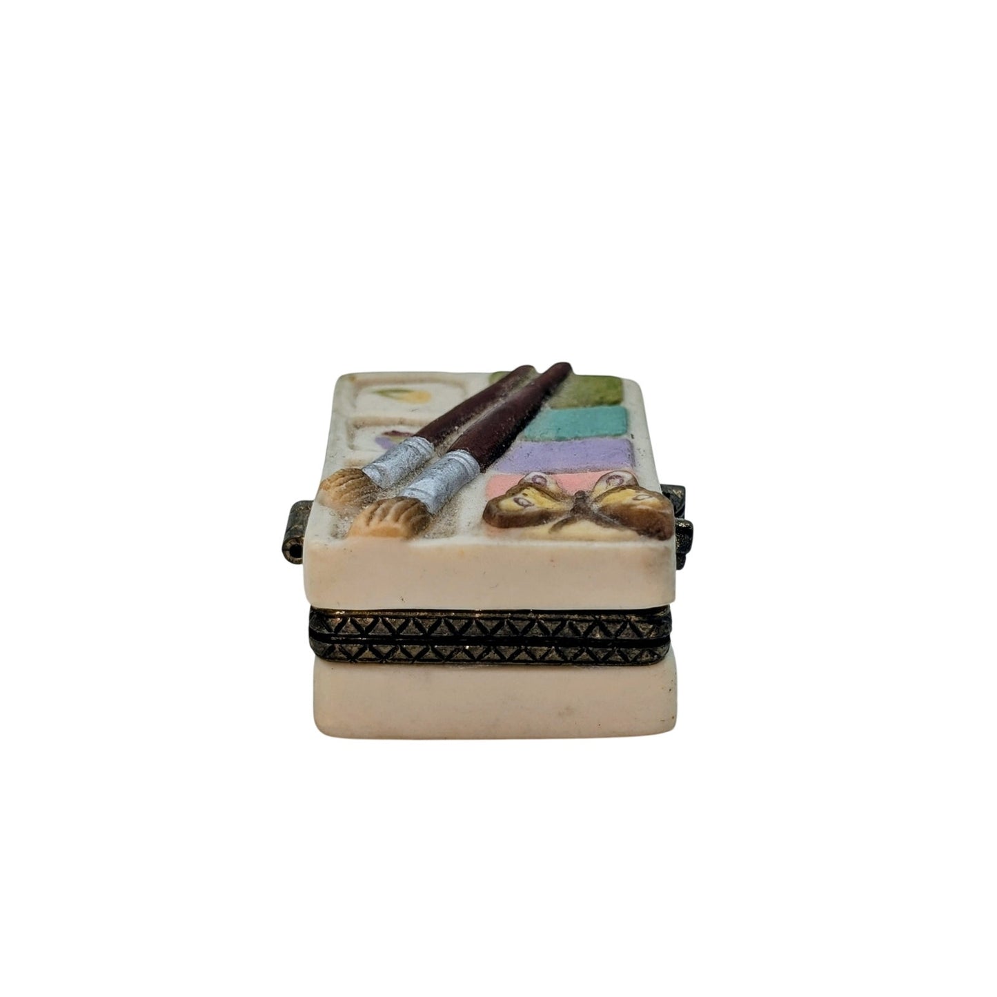 VTG 1999 Marjolein Bastin 'Caring People Paint Our Lives With Joy' Trinket Box
