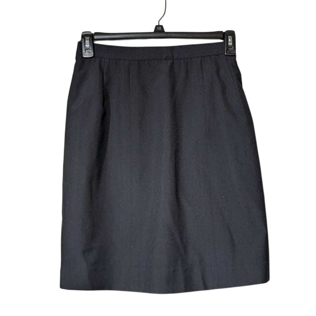 BREMEN-BOWDON USN NAVY CURRENT ISSUE UNIFORM BLACK SKIRT SIZE 12MR