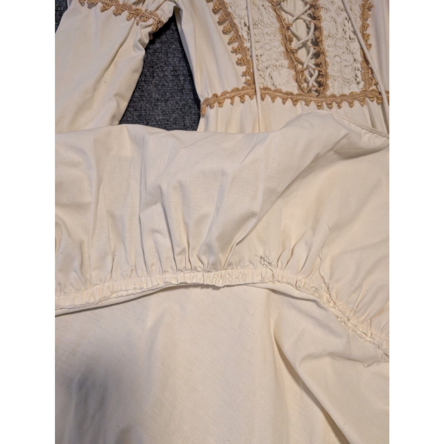 Gunne Sax by Jessica Black Label 70s Elizabethan Revival Renaissance Dress Sz 7