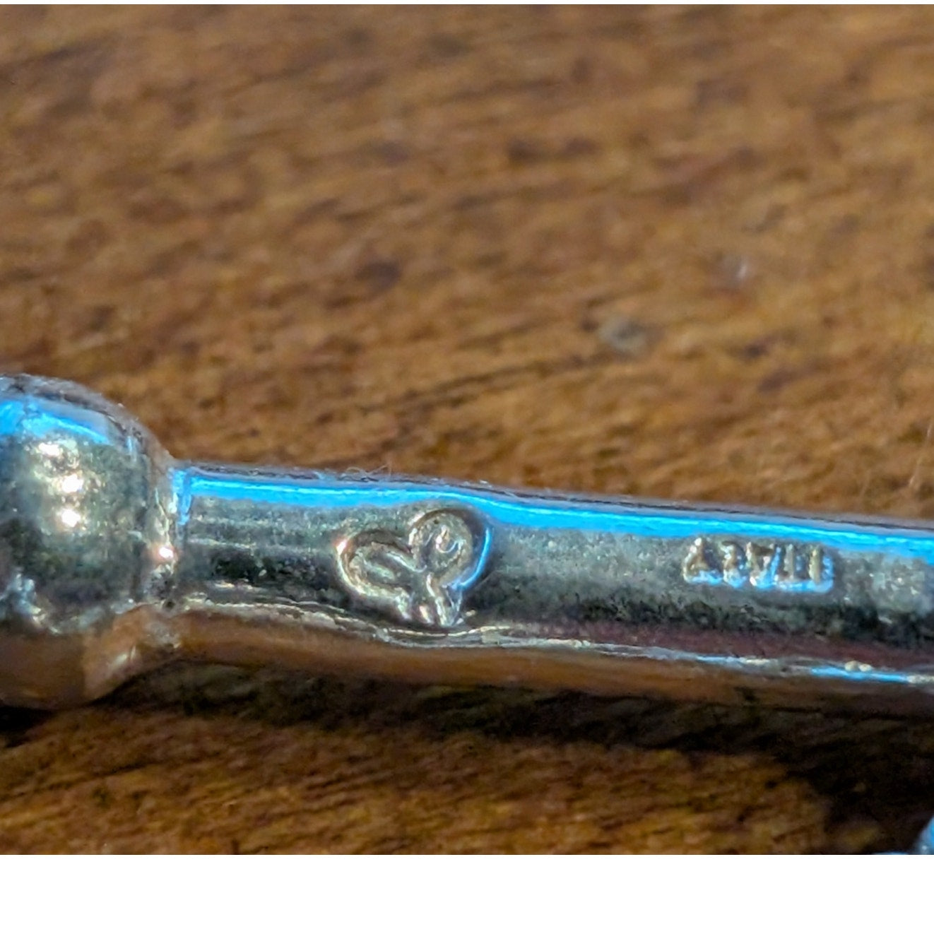 925 Italy Sterling Silver Rolo Link Toggle Clasp Bracelet 18.18g