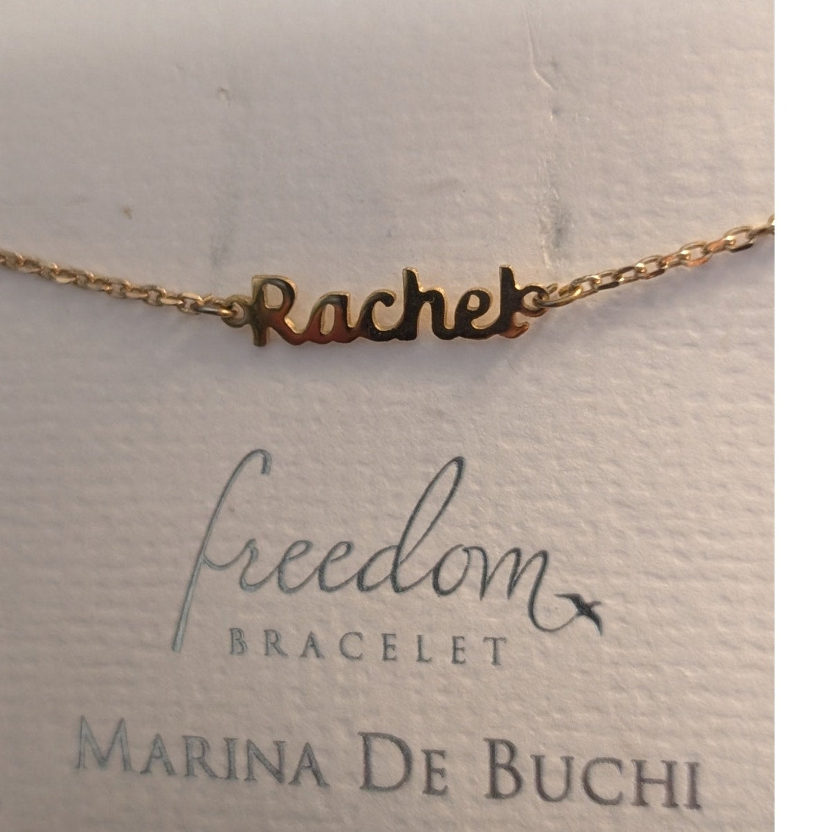 Marina De Buchi Gold Tone Freedom Bracelet 'Rachel'