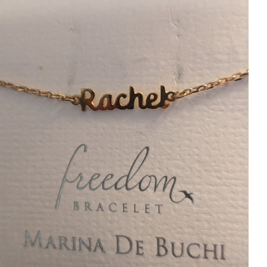Marina De Buchi Gold Tone Freedom Bracelet 'Rachel'
