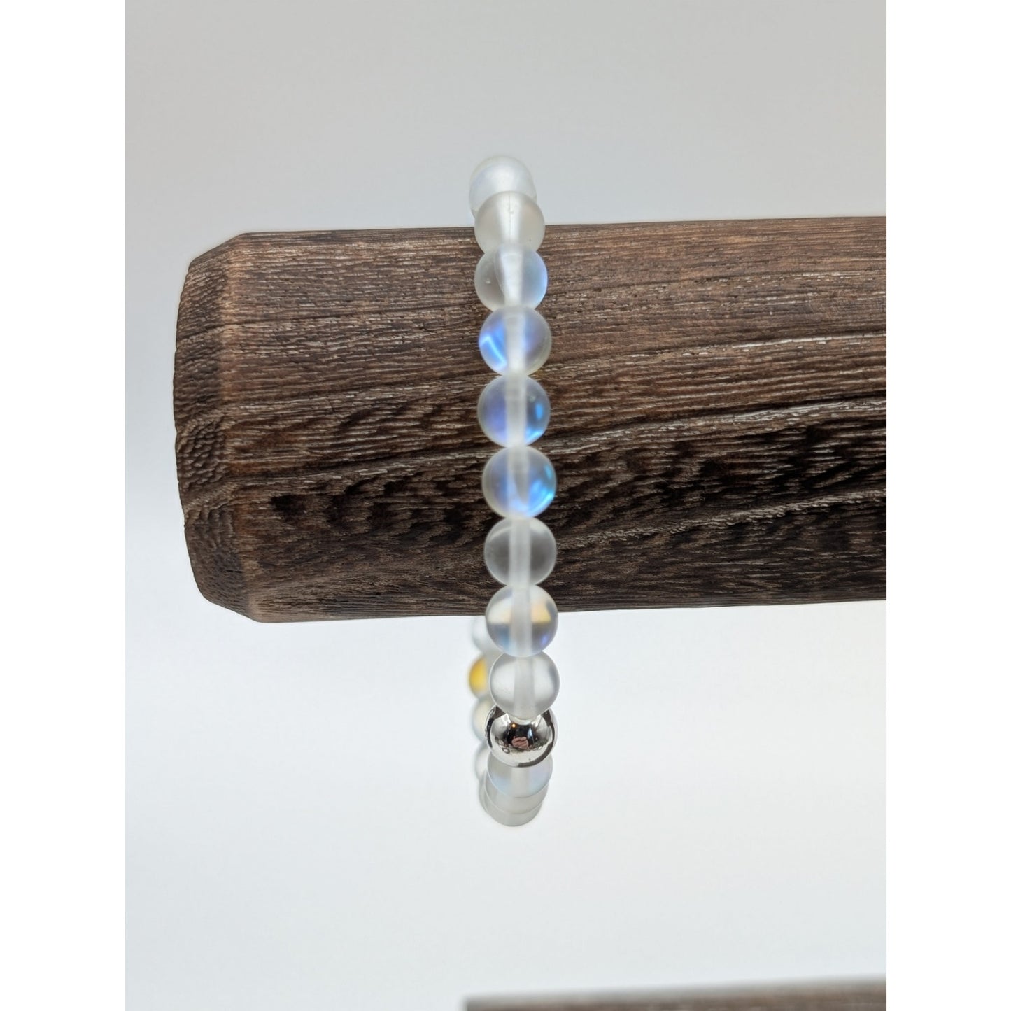 NOGU Mermaid Glass Bead Stretch Bracelet