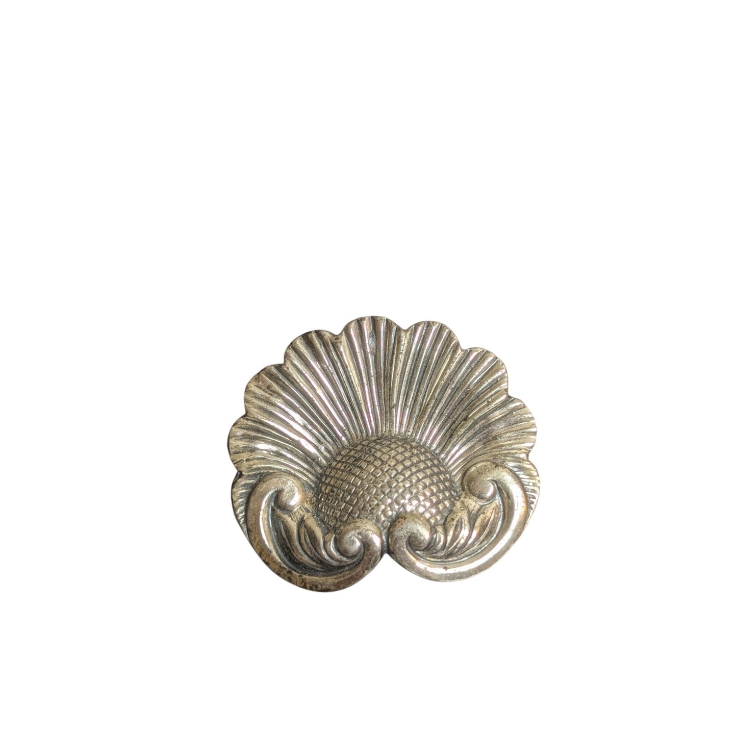 Vintage 1946 Sterling by Jewel Art Flower Brooch