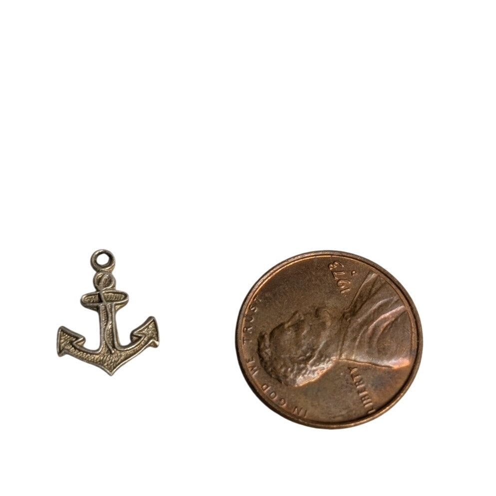 Vintage Sterling Silver Anchor Charm