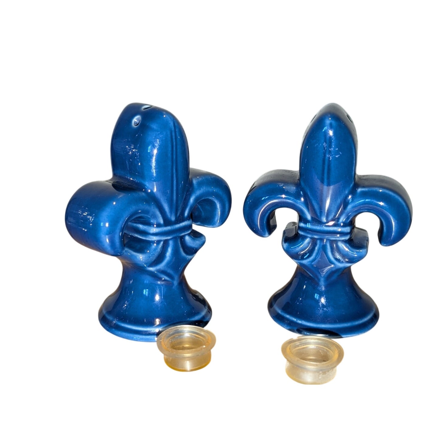 Fleur de Lys Blue by Portmeirion Salt & Pepper Shakers