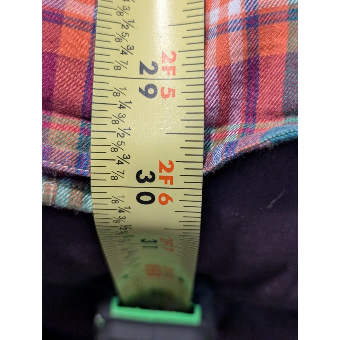 Vintage Polo by Ralph Lauren Green Plaid Button Down Shirt Mens Size L