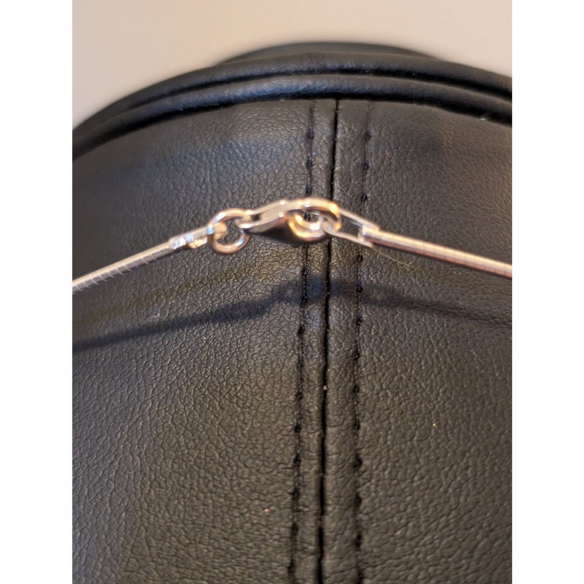Stone & Sterling Bead Sterling Cord 20" Necklace