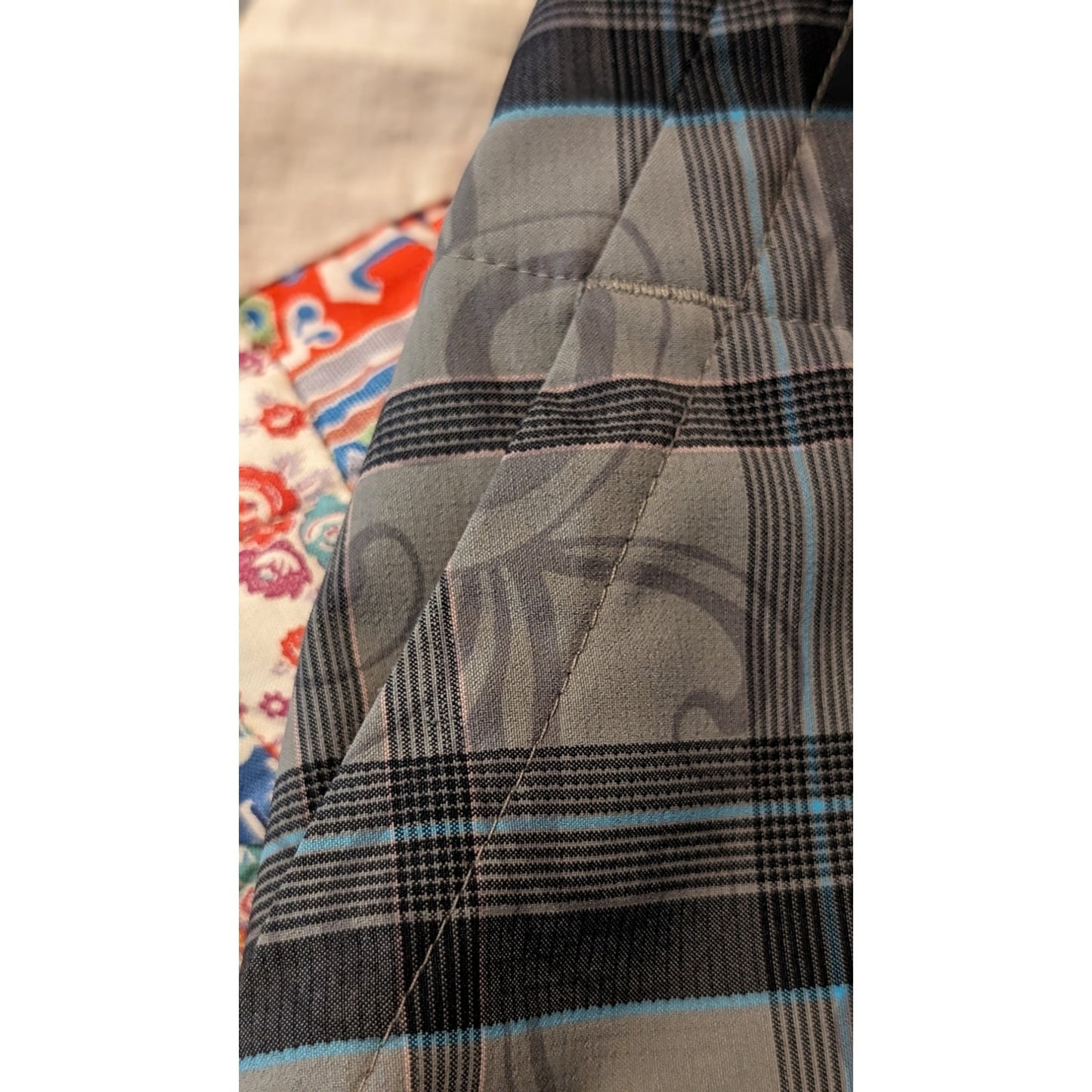 Nike Gray Blue Plaid Dri-Fit Golf Skort Womens Size 6