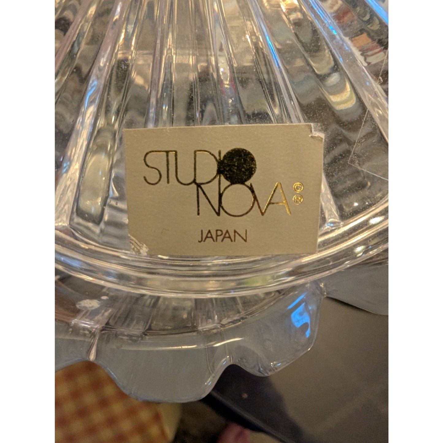 Studio Nova Japan Crystal Balmore Biscuit Barrel With Lid
