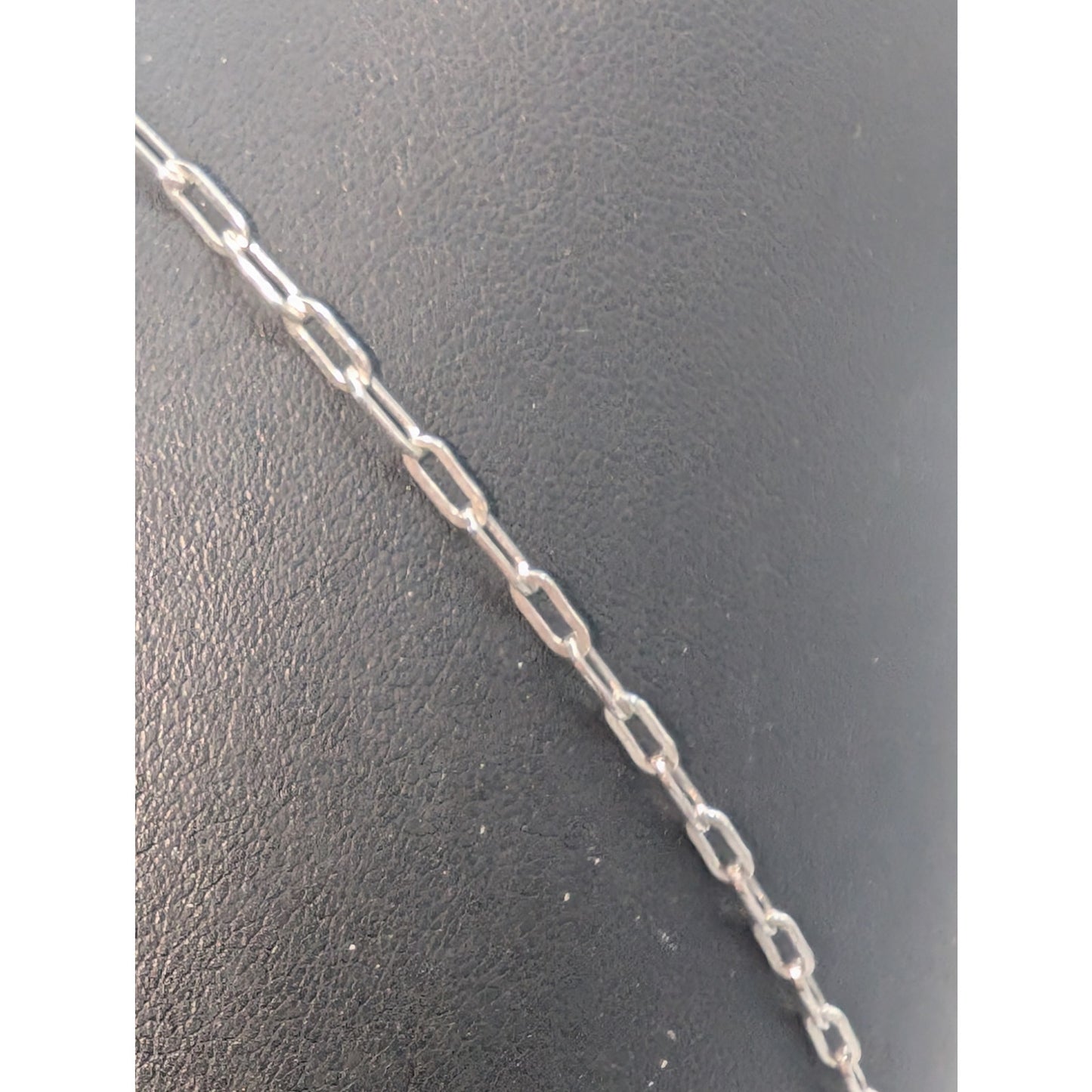 Vintage 925 Sterling Silver Floral Center Pearl Pendant 18"-20" Chain Necklace