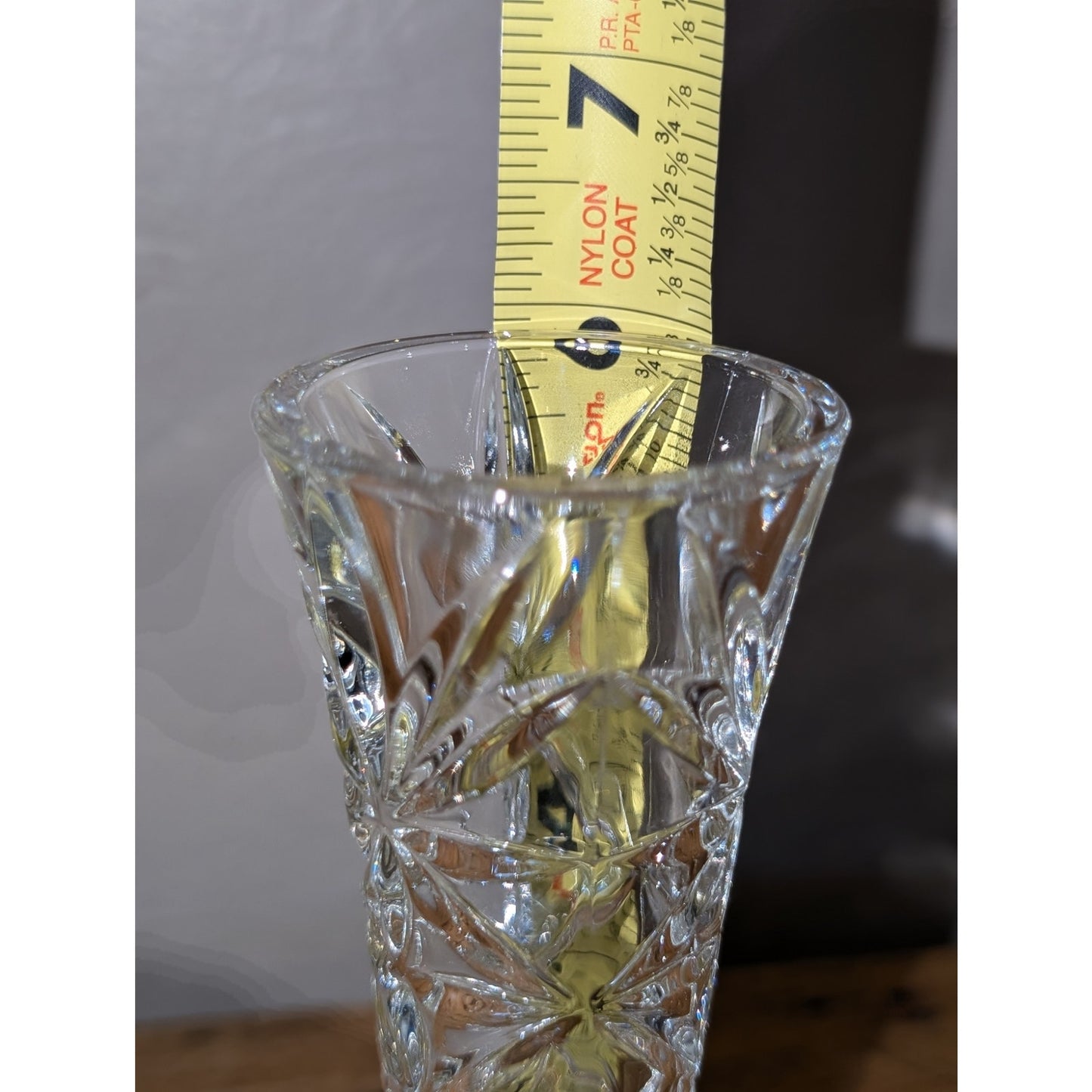 Vintage Crystal Bud Vase Made in France
