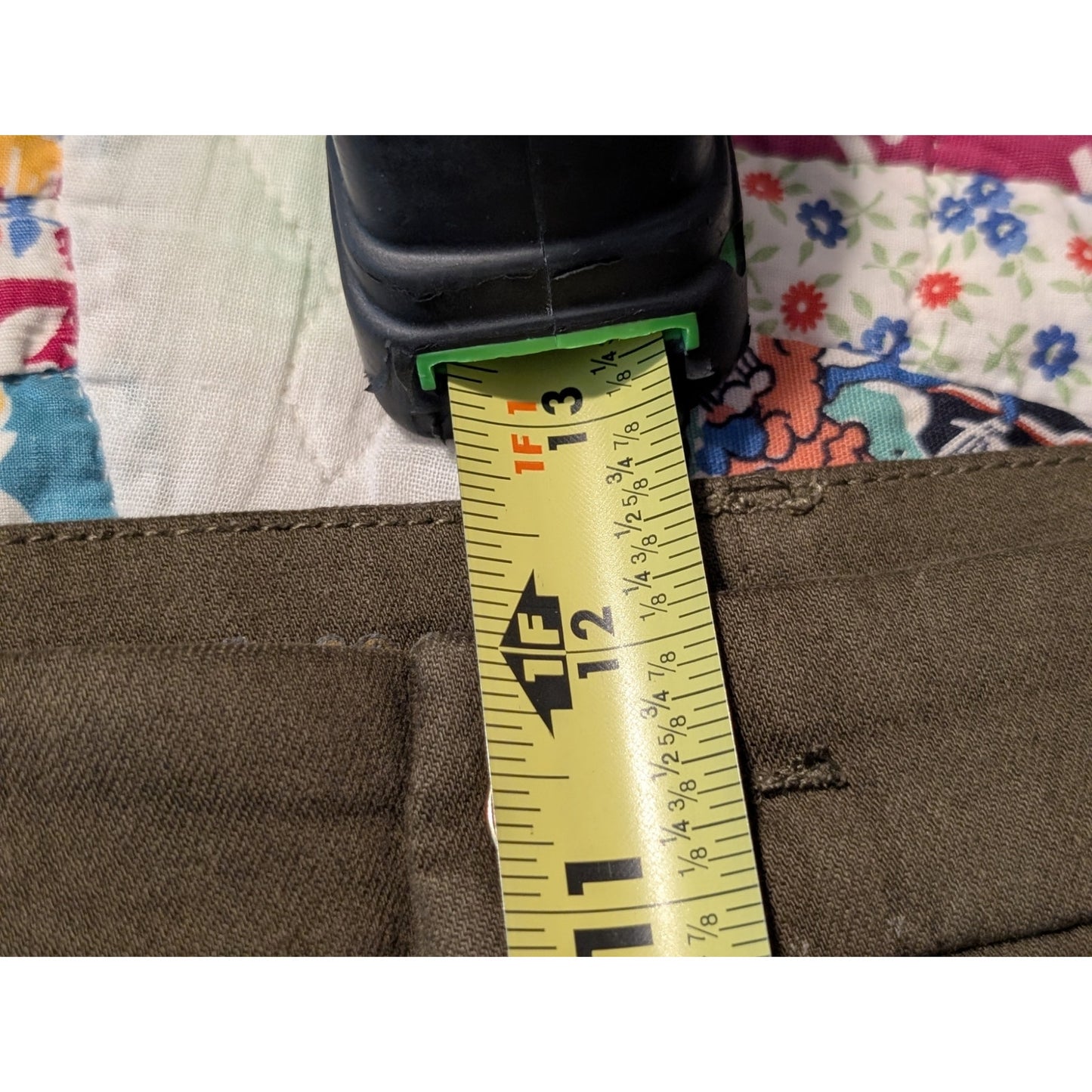 Chico's So Slimming Girlfriend Ankle Dark Olive Jean Chico's Size 3.5 (US 18)