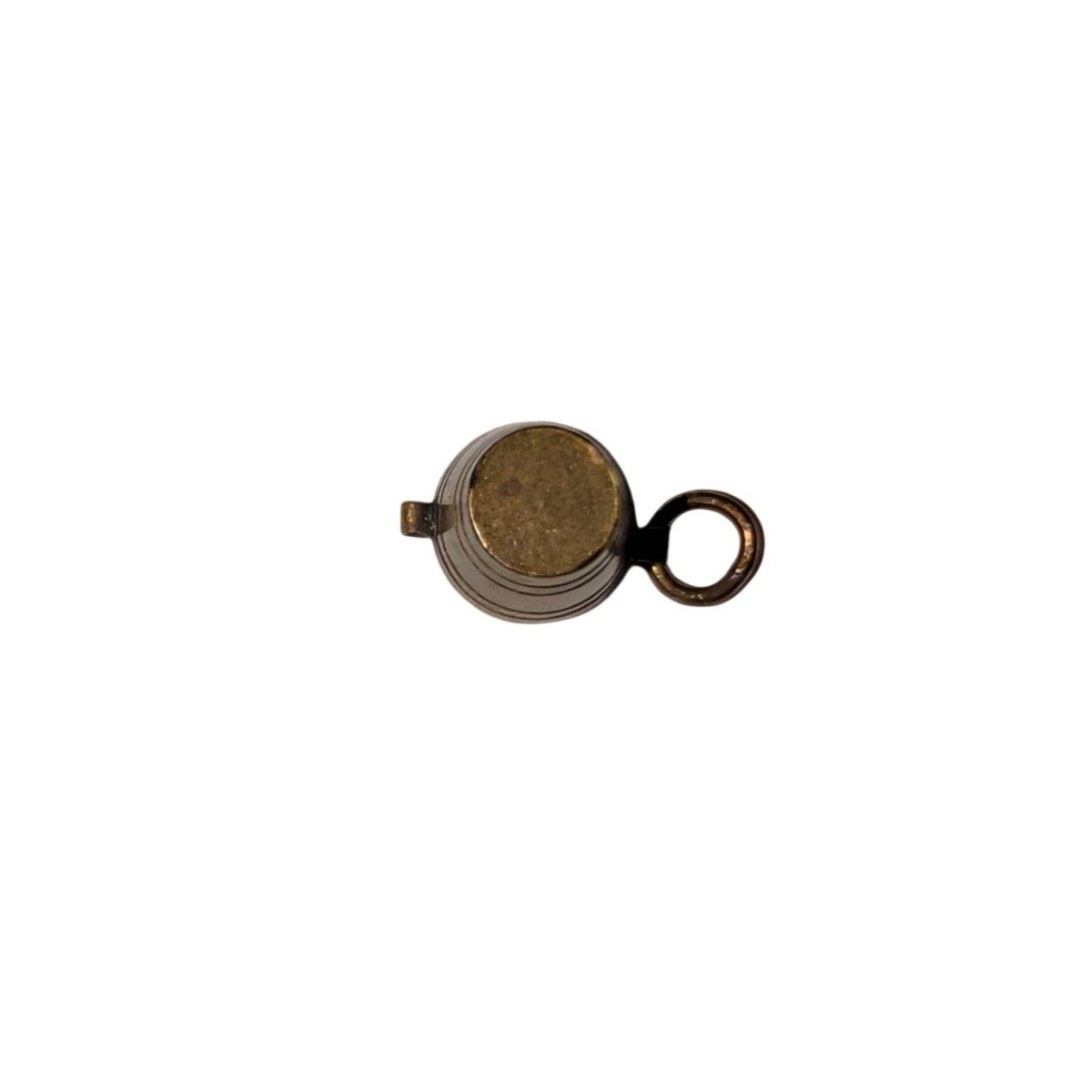 Vintage Brass Bucket Charm