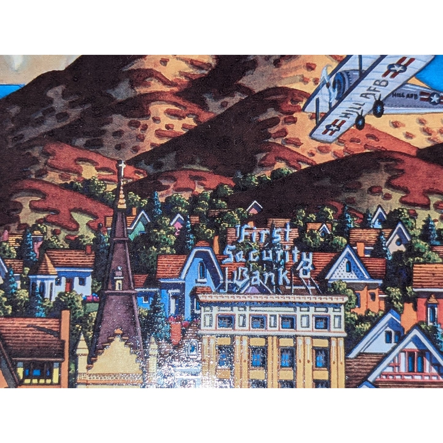 Ogden Vintage 1999 Framed Art