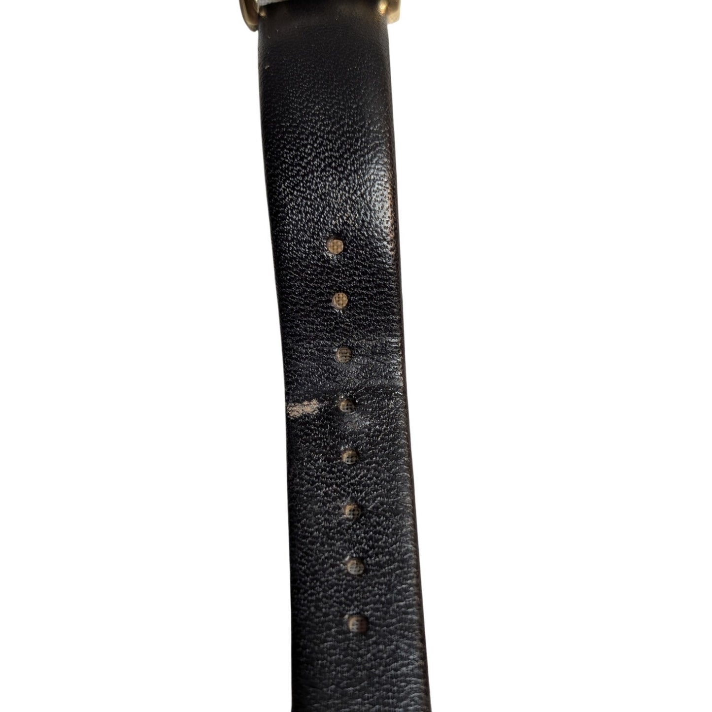 Kate Spade New York Metro Scallop Three-Hand Black Leather Watch
