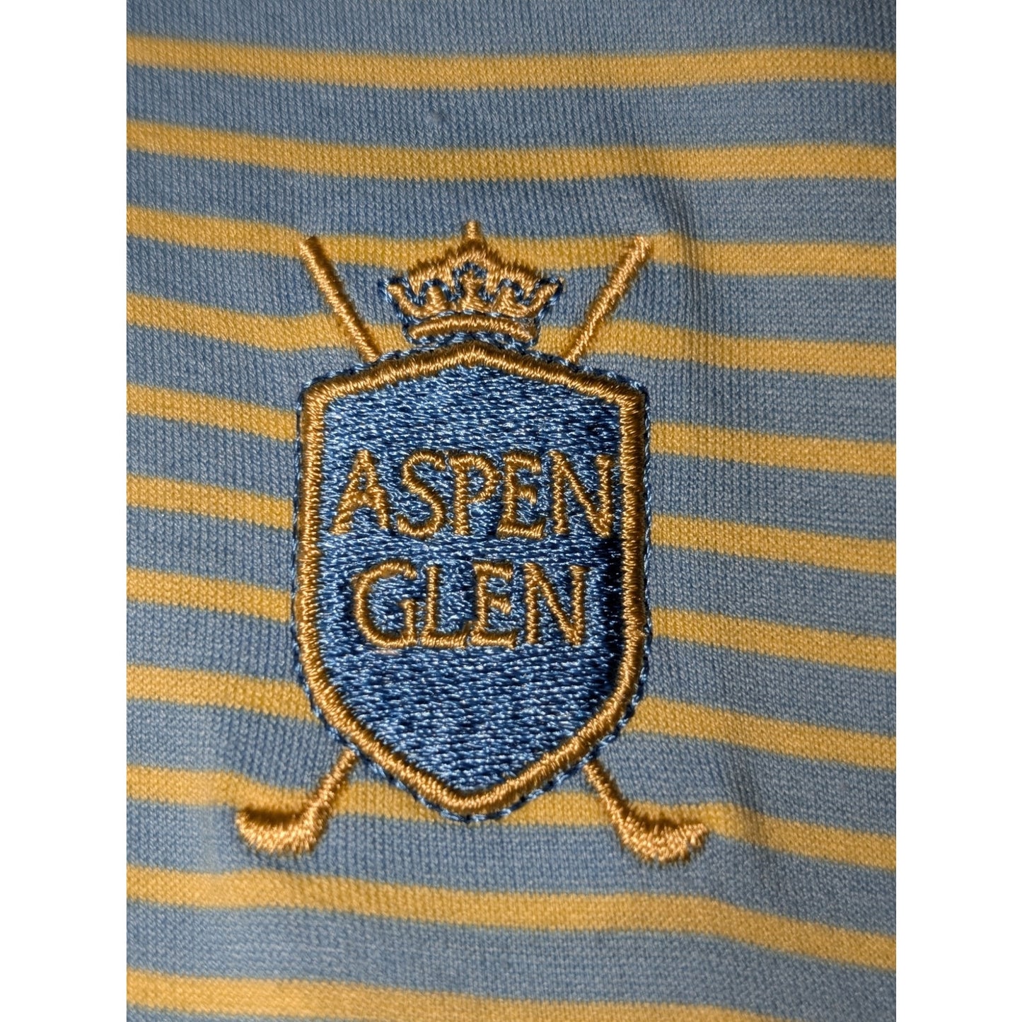 Signature Gold Members Collection Supima Cotton Aspen Glen Mens Golf Shirt XL