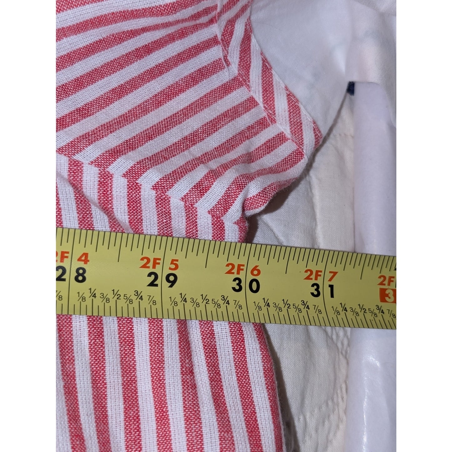 Expressions Made in India 100% Cotton Red White Embroidered Patio Dress Sz. 2X