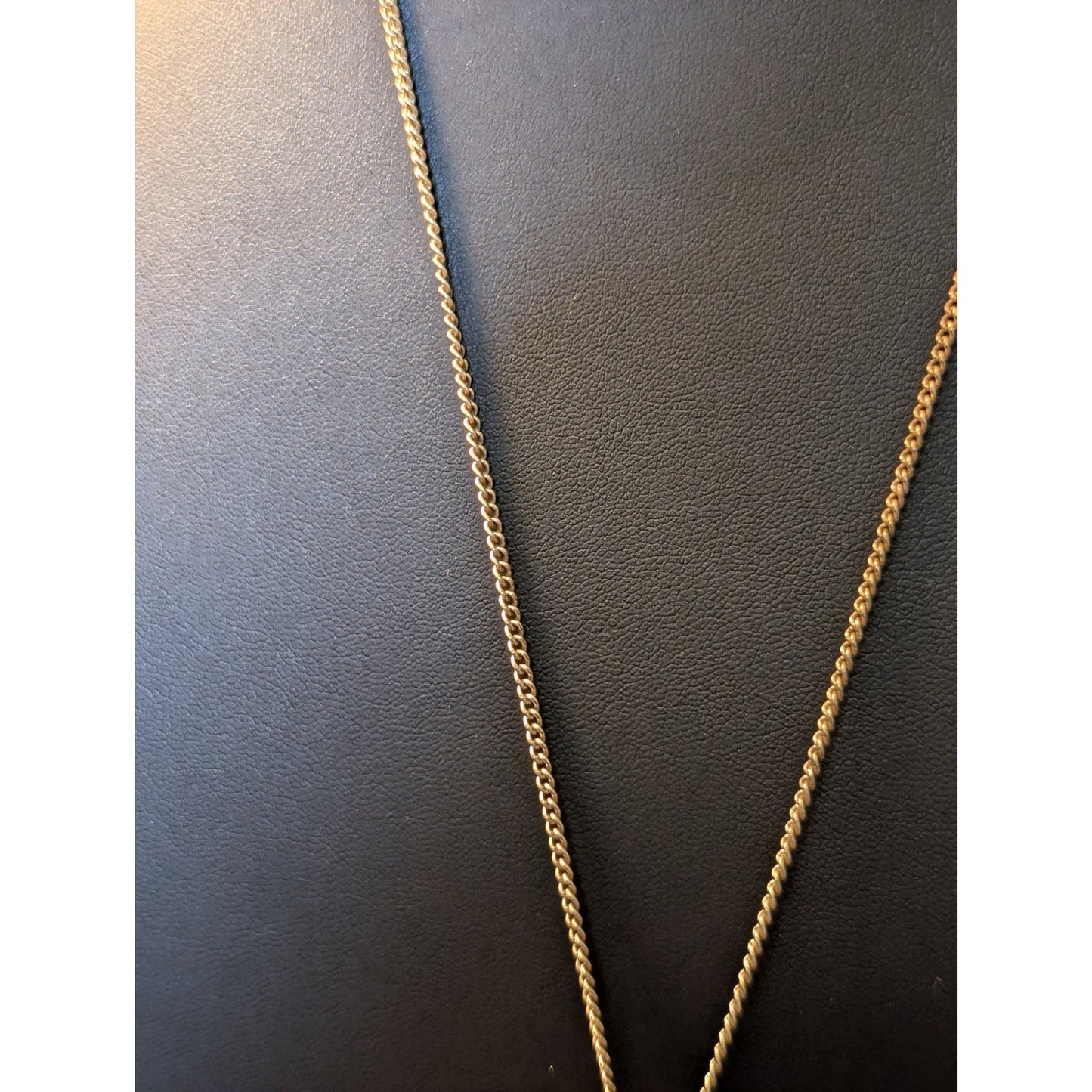 Lucky Brand Two Tone Metal Scroll Filigree Ball Tassel Long Necklace
