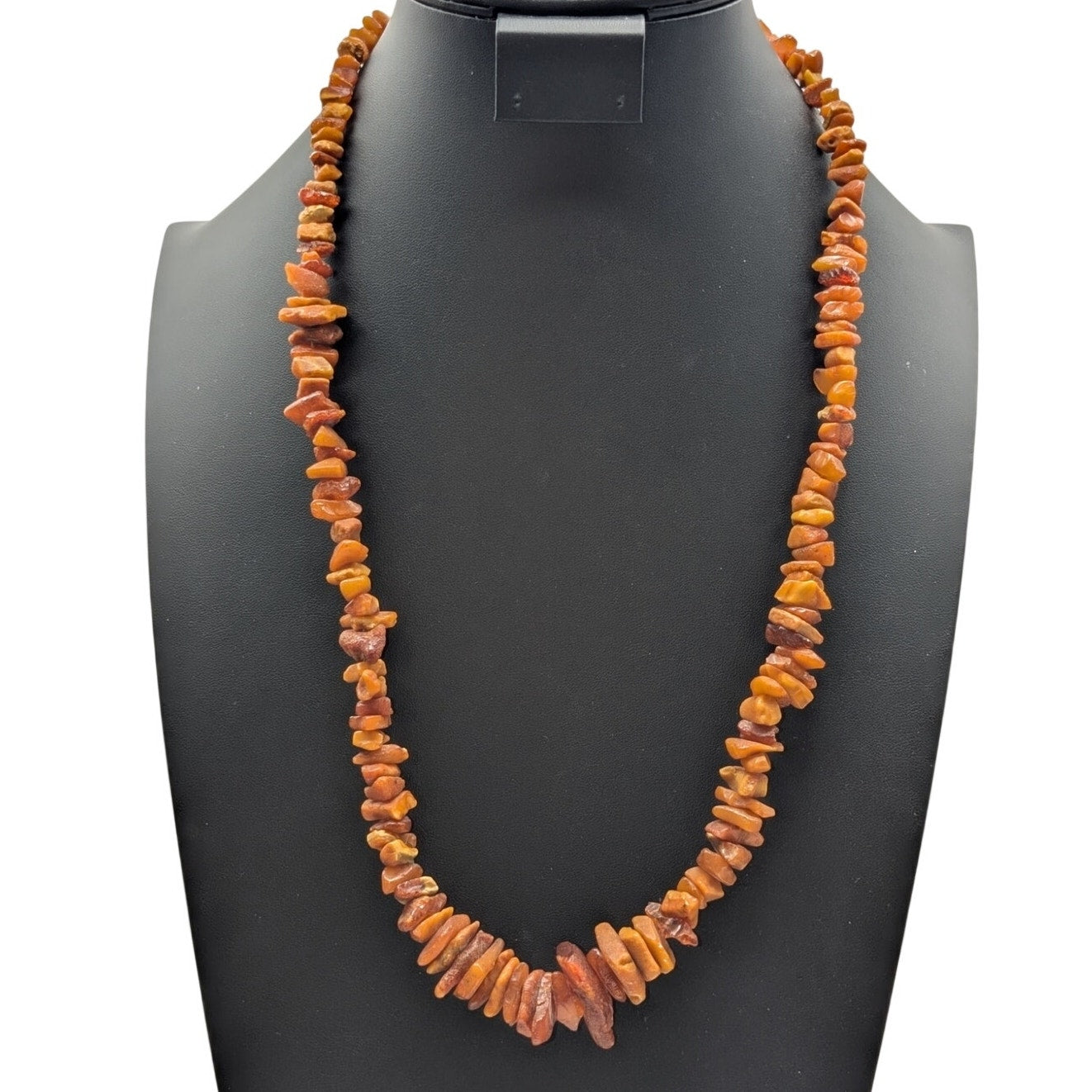 Vintage Long Strand Chunky Raw Amber (Needs Restrung or Clasp Added)