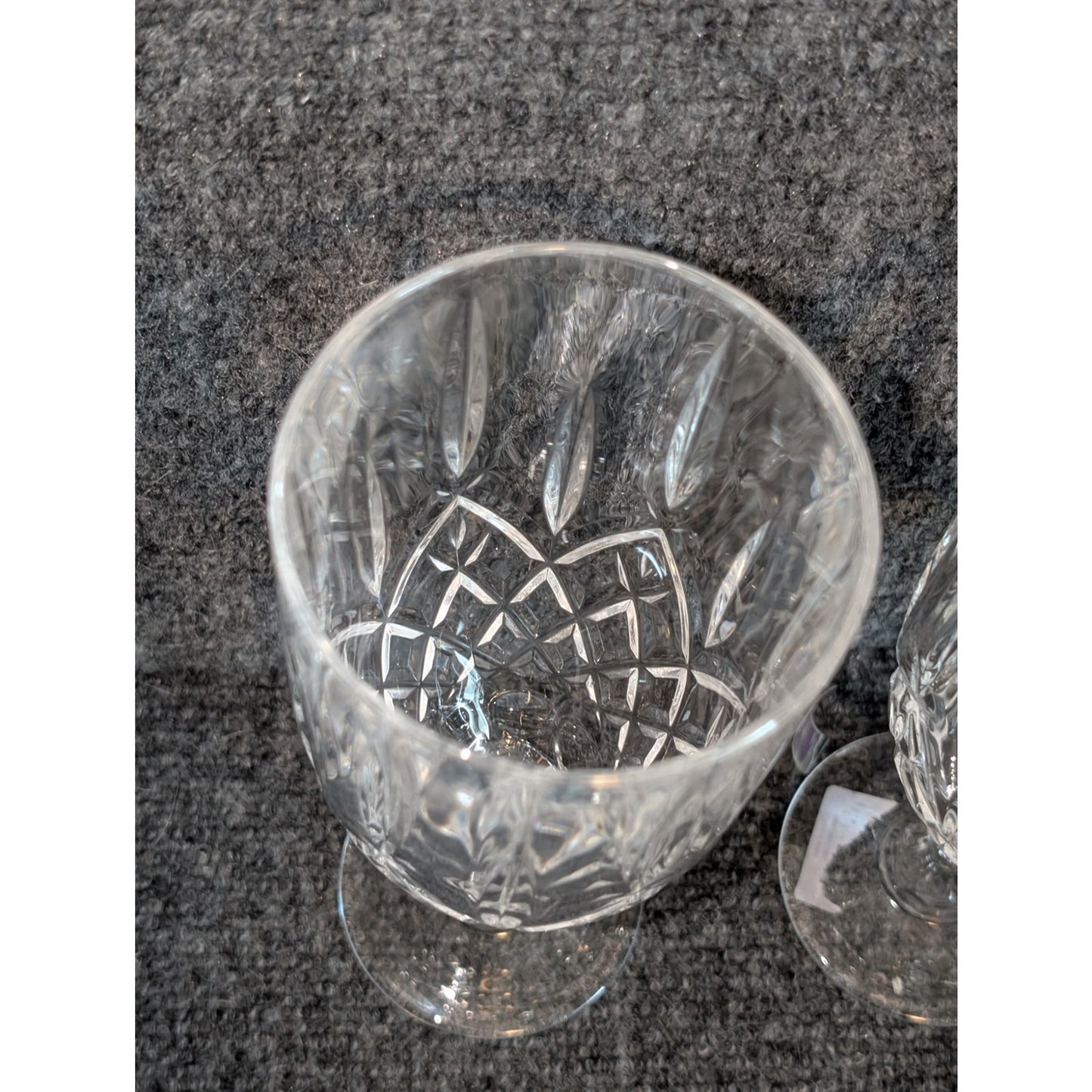 Waterford Marquis Markham Crystal Iced Beverage Glasses Set of Four NWOT