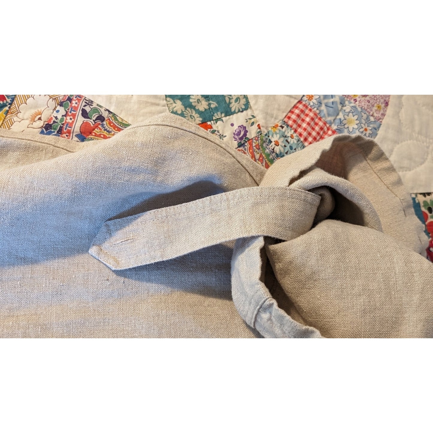 Charter Club Allison Fit Cropped 100% Linen Ecru Roll Tab Pant Womens Sz 18W