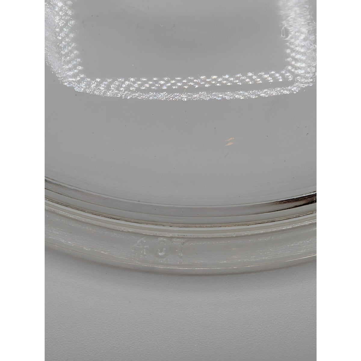 Vtg Anchor Hocking Fire King 447 Peach Lustre 1.5 Quart Casserole Dish W/ Lid