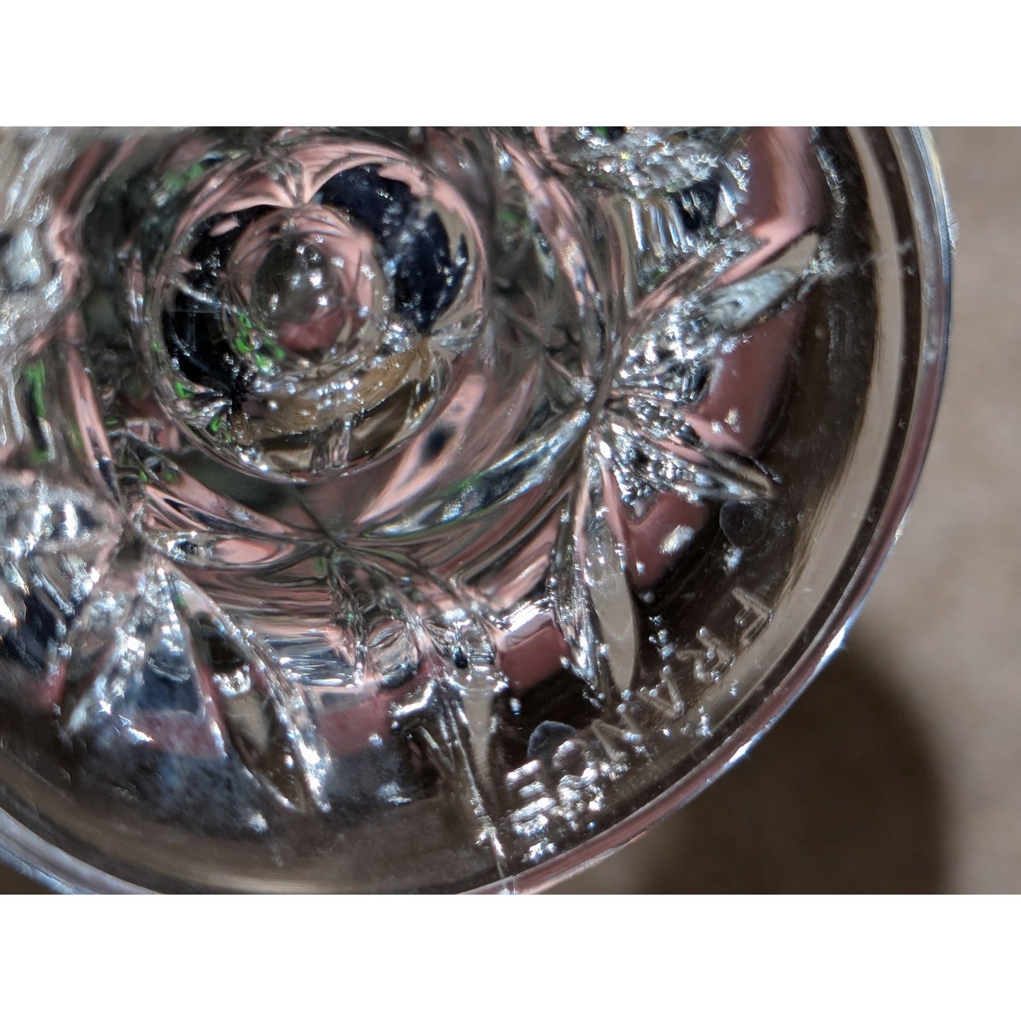 Vintage Crystal Bud Vase Made in France