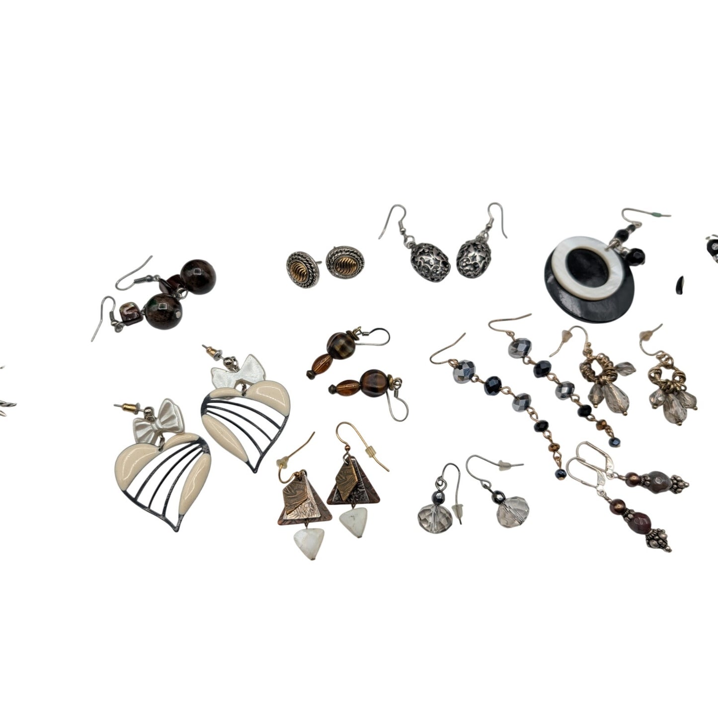 Reseller's Delight Curated Black & White Lot of 33 Pieces of Jewelry