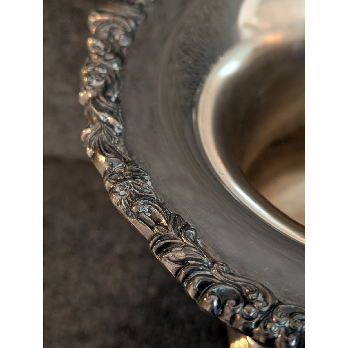 Vintage Sheridan Silverplate Trophy Champagne Wine Chiller Ornate Ice Bucket