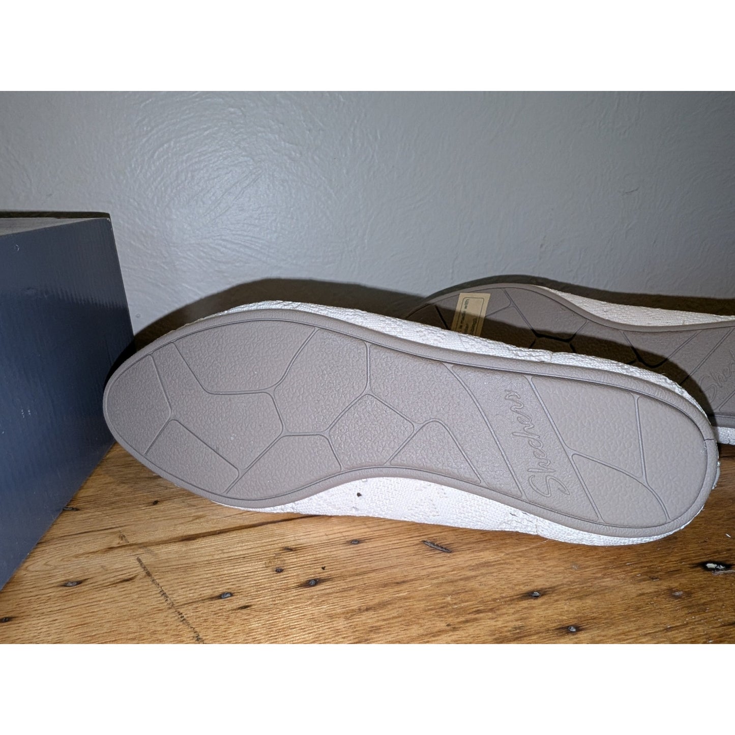 Skechers Cleo's Simply Airy Vegan Stretch Memory Foam Flat Shoes New in Box Sz 7